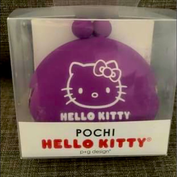 Hello Kitty Accessories - Hello Kitty silicone coin purse